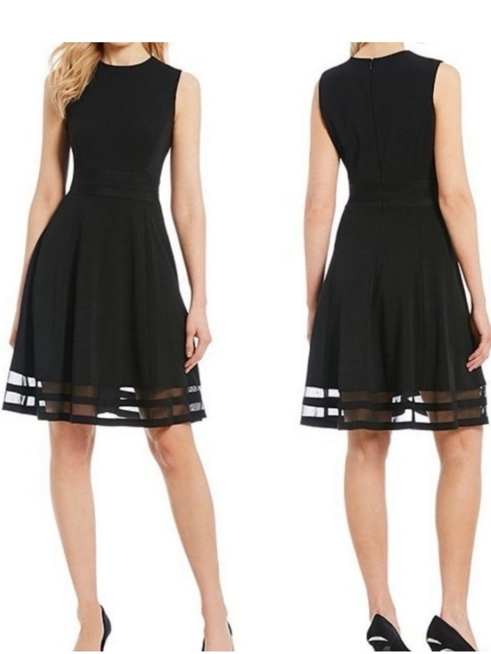 CK Black Midi Dress